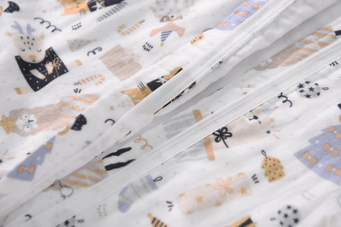 1-2T, 0.5 100% 2-Way 12-24 TADO MUSLIN Toddler Sleep Sack TOG Lightweight Wearable Blanket, Organic Cotton Muslin