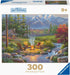 300 Ravensburger Riverside Livingroom Puzzle - Part of Great Outdoors Series | Unique Piece Challenge for Adults |