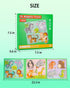 Animal Activities Toy Wooden Jigsaw Puzzles Book for Boys & Girls 2-4, Magnetic Puzzles for Toddlers 1-3, Travel