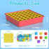 Geekper 96 PCS Button Art Toys for Toddlers, Color Matching Mosaic Pegboard Early Learning Educational Toys for Kids