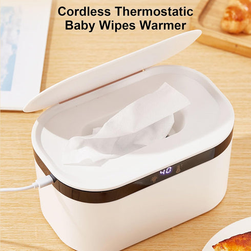 CHENZILIN 3 Baby Wipe Warmer and Wet Wipes Dispenser Large Capacity Wipes Warmer for Babies with Night Light Gear