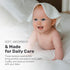 Bamboo Baby Washcloths for Newborn, Ultra-Soft & Absorbent for Gentle Bath Time Care, Durable Baby Bamboo Washcloths