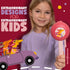 Bentoheaven Kids Travel Utensils with Case, Food-Grade Stainless Steel & BPA-Free Plastic, Reusable Flatware for Kids