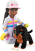 Glitter Girls Stuffed Dog & Carrier: Doll Accessories, Teckel Puppy, Toys for Kids 3 Years+