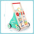 Asweets Wooden Baby Walker Push and Pull Learning Activity Walker Kids Activity Toy Multiple Activities Center Develops