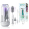 IvyWind Electric Travel Baby Bottle Brush Set with Storage Box, Automatic Bottle