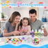 20PCS 3-9 (60ml) Magic Gel Water Elf Toy Kit, Squishy Making Kit for Kids with Aqua Fairy Water Gels & Animal Mold