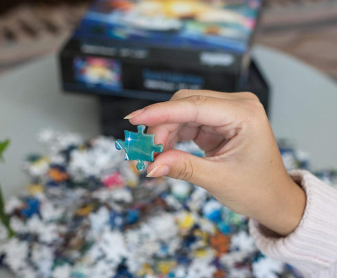 Space Exploration Galaxy Puzzle for Adults and Kids - Difficult 1000 Piece Jigsaw Toy for Game Night