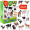 Fridge Magnets for Toddlers - Magdum, 16 Farm Animal Magnets for Refrigerator, Educational Gift for Kids