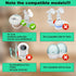 DZDQDR 12 Volt Breastfeeding Power Adapter - for Luna Hospital Grade Pump - Charging Pump Adapter w/Barrel Connector