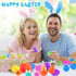 Mljsh 12 Pack Prefilled Easter Eggs with Squeeze Toys Inside, Easter Basket Stuffers Easter Egg Fillers, Gift Exchange