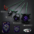 Set 15 330PCS HOGOKIDS Flowers Bouquet Building - Black Roses Botanical Collection Building Blocks Artificial Flower