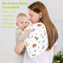 6 Pack 100% 20''x12'' 6 decalsweet Baby Burp Cloths Muslin Washcloths Muslin Burp Cloths Cotton Large Soft Layers Baby