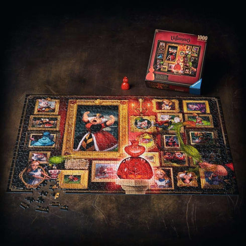 Ravensburger Disney Queen of Hearts - 1000 Piece Jigsaw Puzzle for Adults