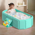Generic 0 8 Foldable Bathtub Kids Basin Stylish Versatile Durable Body Cleansing Shower, Functional, Lightweight