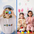 9 Pcs Wooden Easter Eggs Shakers Maracas for Kids, Musical Instrument Classroom Prize, Easter Basket Stuffers