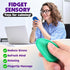 6 Pack Fidget Toys Adults Sensory Stone: Textured Worry Stone for Autism Kids Calming Down - Fidget Stress Toys