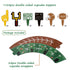 24 Packs Football Cupcake Toppers and Wrappers for Birthday Sports Game Day Sunday Party Decoration Supplies