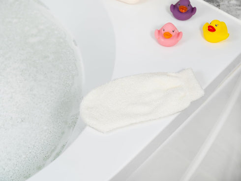 Set Hypoallergenic Natural Baby Sponge & Wash Cloth for Bath Ultra-Soft, Gentle, Safe for Newborns, Infants & Sensitive