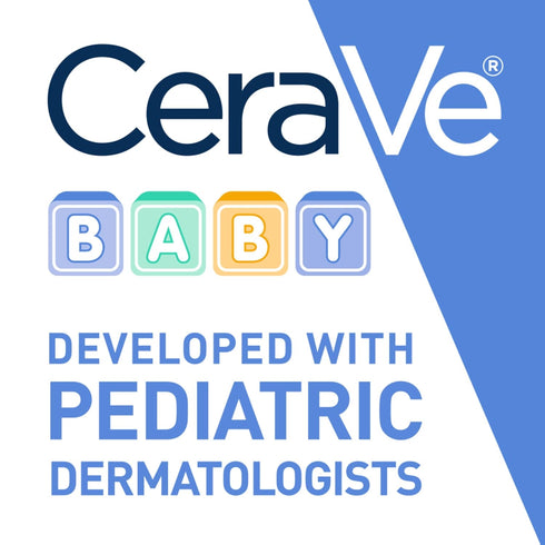 8 CeraVe Baby Cream, Gentle Moisturizing Cream with Ceramides, Fragrance, Paraben, Dye & Phthalates Free, Rich