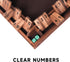 1-4 8 4-Way 12 Set GSE Games & Sports Expert Player Wooden Shut The Box Board Game with Dice. Numbers Shut The Box Dice