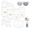 Avima Baby Wide Neck Bottle Starter Kit 12 Piece Set. Anti Colic