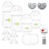 Avima Baby Wide Neck Bottle Starter Kit 12 Piece Set. Anti Colic