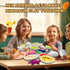 Sets 3-6, 3 4 5 6 7 8 Playdough Dinosaur Eggs for Kids Ages Dinosaur Dough Play Molds,Play Clay Accessories Dinosaur