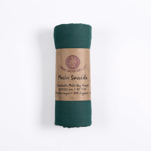 47 47 inches, Meracorallo Muslin Swaddle Blanket Silky Soft Receiving Blanket Swaddle Wrap for Baby Boys and Girls, x