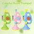 DOLPH HUG 2026 3 4 5 6 7 8, Generic Toddler Musical Trumpet Toy for Kids - Upgraded Musical Enlightenment Instrument