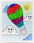 Hygloss Products Blank Rectangle Puzzle for Decorating - Kids Jigsaw Activity, 8.5 x 11 Inches, 63 Pieces