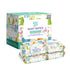 4 packs (320 HAPPY BUM Sensitive Water Baby Diaper Wipes, Baby Wipes, Unscented, Flip-top Wipes Total)