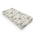 Baby Zoo Safari Animals Train Changing Pad Covers, Leopard Giraffe Zebra for Boy Girl, Soft 32''x16''