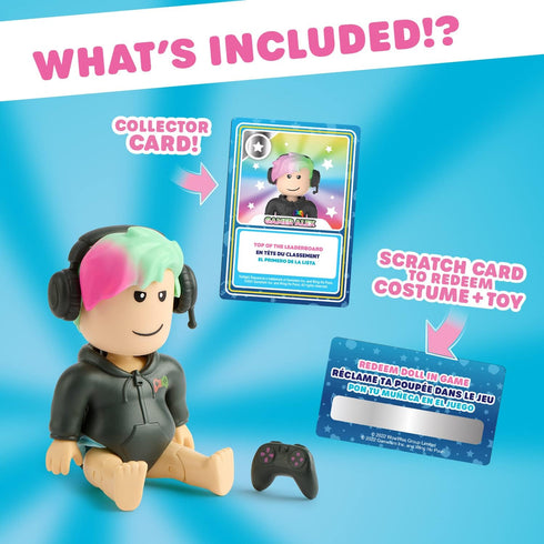 Twilight Daycare Collectible Baby Dolls – Mystery Metaverse Doll for Online Game, 1 Count