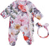 BABESIDE 2 Pcs Reborn Baby Doll Clothes with Headband for 17-22 Inch