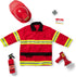Set Melissa & Doug Fire Chief Role Play Costume Dress-Up