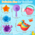 1-3 10 1 2 3 4 5 6 Toddler Bath Toys for Kids Ages PCS Baby Bath Toys Mold Free with Multi Color & Shape Stacking Cups
