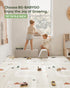50"*78" BG-BABYGO Baby Play Mat Foldable Foam Baby Play Mat for Floor Reversible Waterproof Playmats for Babies Boy