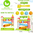 1+ 12-18 1 2 Ussybaby Toddler Musical Toys for Years Old Boy,Motor Skills Developmental Baby Toy Months,Bilingual