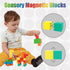 100 3-5, 4-8,Magnetic BananMelonBM PCS Magnetic Building Blocks, for Toddlers Age for Kids Ages Cubes, Preschool