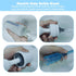 Set Electric Baby Bottle Brush with Rechargeable Electric Bottle Brush Cleaner and Replaceable Silicone Bottle Brushes
