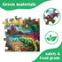 Puzzles for Kids Ages 4-8 - Farm & Wild Animal - 2 Packs 60 Pieces Jigsaw Puzzle for Learning Educational Toys