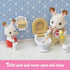 Calico Critters Country Bathroom Set - Dollhouse Furniture and Accessories Set for Ages 3+