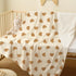 Fluffy-Backed Swaddle Blankets Baby Double Layer Muslin 100% Cotton Front Nursery Plush Dotted Fleece Back Receiving Bed Quilt Blanket for Unisex Newborn Baby Toddler Boys Girls 30 x 41 Inches by Knirose