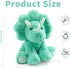 Hideekoog 8.5 Inch Triceratops Stuffed Animal Toys, Soft and Cuddly Triceratops Plush Animals Toy, Cute and Realistic