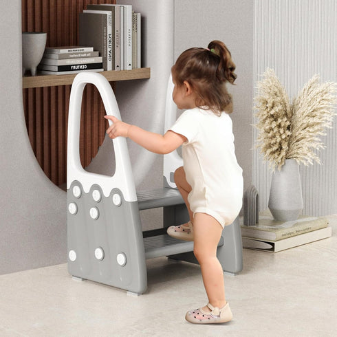 Toddler Step Stool, Kids Two Step Tower for Bathroom Sink, Toilet Potty