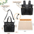 Yomiky Backpack, Leather Diaper Bag Diaper Bag Tote Travel Tote Bags with Large Capacity and Multiple Pockets