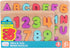 Chuckle & Roar - 2 Pack ABCs and 123s Wooden Puzzle - Fun Educational Puzzle for Kids - Develops Fine Motor Skills