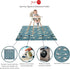 135x140 cm Joyo roy Floor Mat Splat Mat High Chair Mat Waterproof Mat Play Mat for Toddlers Splat Mat for Under High