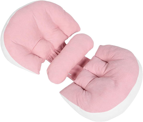 BAZEITFLOW Maternity Pillow for Pregnant Women U-Shaped Body Pillow Side Sleeping Waist and